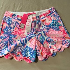Lilly Pulitzer Buttercup shorts size 2